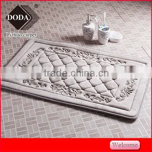 Nonslip Microfiber Bath Rug Printed Memory Foam thumbnail-1