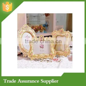 Retro Vintage Rose Flower Home Decor Resin 4''*6'' Photo Frame thumbnail-1