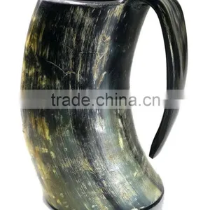 Natural Buffalo Horn Mugs /Tankard thumbnail-2