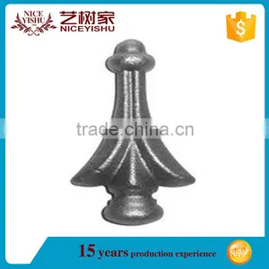 Cast & Forge Type Low Price Wrought Iron Rosettes Components, Fence, Gate Casting Components thumbnail-5