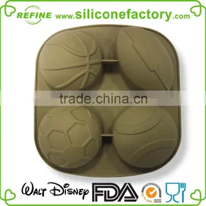 Various Balls Shaped Non-stick 100% Food Grade Silicone Bake Mold thumbnail-1