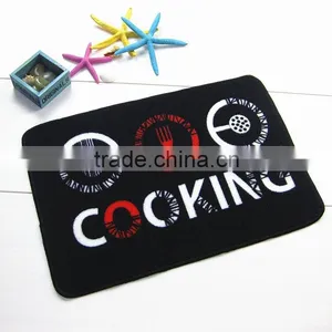Nylon Door Mat Logo Print Kitchen Mat Stock for Sale thumbnail-1