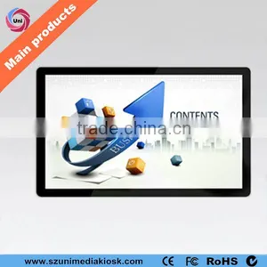 HD Supermarket Wall Mounted 42 Inch Digital Video Frame for Loop Advertisement Video and Pictures thumbnail-1