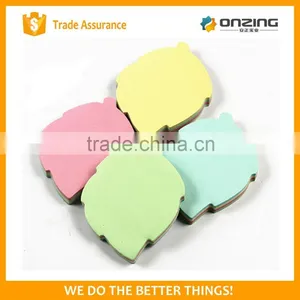 Personalized Leaf Shaped Colored Writing Pad Note Paper thumbnail-4