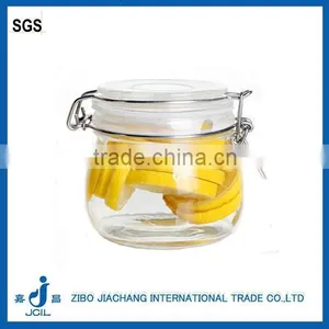 CK10E Glass Clip Lid Jars With Clamp/hinged Lids thumbnail-1
