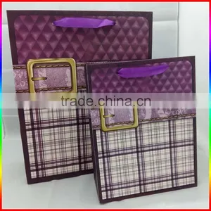 Manufacture Jewelry Paper Gift Bag, Cheap Printed Paper Bag With Handle thumbnail-1