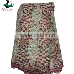 QXN22 Trade Assurance Tulle Lace Fabric for Lady thumbnail-2