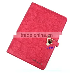 Plaro Fashion Originality U Disk Buckle Diary Battery Charge Notebook thumbnail-3