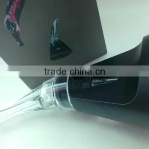 Acrylic Disposable Wine Magic Decanter Wine Aerator Pourer With Stand thumbnail-5