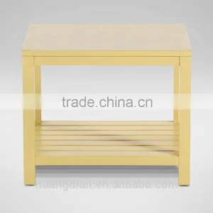 Modern Cheap Square Solid Wood Coffee Table for Sale CT7025 thumbnail-1