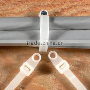 UL CE ROHS Approval,plastic Self Locking Cable Tie / Mountable Head Cable Tie thumbnail-6