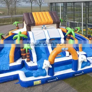 Boys and Girls Water Inflatable Pool Slide, Low Price Inflatable Waterslide on Sale thumbnail-1