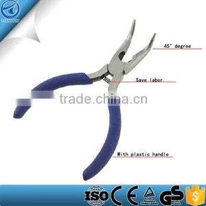 5inch Mechanical Maintenance Work Clamping German Type Bent Nose Pliers thumbnail-1