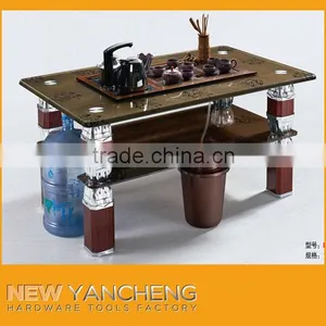 Hot Sale Modern Tempered Glass Coffee Table thumbnail-1