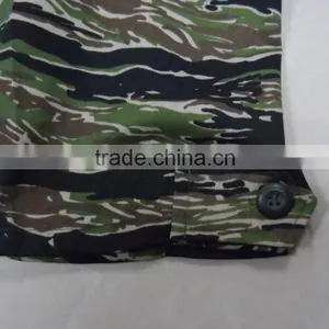 OEM 35% Cotton 65%polyester Twill Afghan Army Dress Grey Camouflage Jungle Camouflage BDU Clothing thumbnail-6