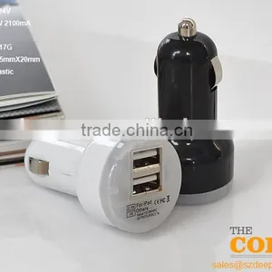 L2 Two USB Port Car Charger,2 Port Car Charger,cheap Car Usb Charger,Auto Charger thumbnail-1