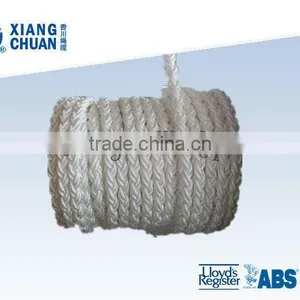 8 Strand Nylon Rope/8 Strand Braid Polypropylene Rope/strands Hawser Rope for Sale thumbnail-1