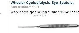 Wheeler Cyclodialysis Eye Spatula thumbnail-1