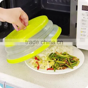 Foldable Plastic Microwave Cover For Plates thumbnail-1
