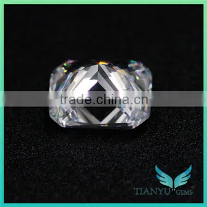 Wholesale Loose Synthetic CZ Stone 8*10 White Heat Octagon Cubic Zircon Price thumbnail-3