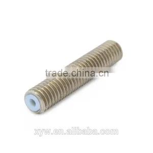 3D Printer Throat For Makerbot 1.75mm Filament Stainless Steel With Teflon PTFE Tube M6*30mm thumbnail-3