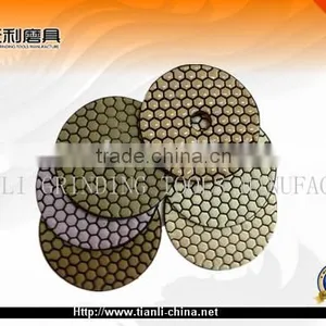 Diamond Dry Resin Pad /diamond Concrete Polishing Pad thumbnail-1