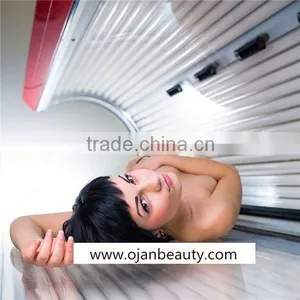 Commerical Stand up Tanning Bed Orange Vertical Skin Solarium Tanning Bed thumbnail-5