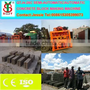 QTJ4-26C Automatic Block Machine China Manufacuture Hollow Block Machine Head Factory Best Selling Price thumbnail-1