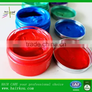 Easy Wash Hair Color Pomade Gel Changeable Hair Pomade Wax Professional Hair Pomade Color thumbnail-6