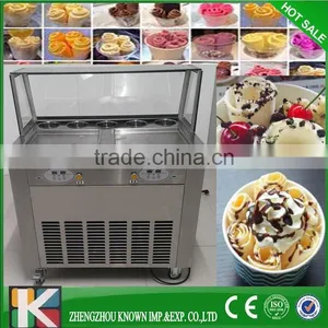 Factory Supply Fried Ice Cream Machine, Ice Cream Fried Machine, Commercial Fried Ice Cream Machine thumbnail-2