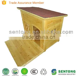 Smart Wooden Doghouse thumbnail-1