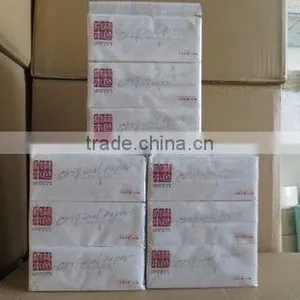 Unbleached Wheat Straw Pulp Bag Facial Paper thumbnail-1