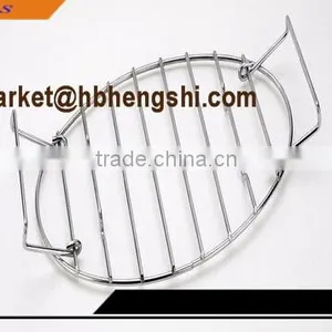 Competitive Price of Charcoal BBQ Meat Net/ Stainless Steel Barbecue Grill Mesh for Janpanese,Korea Market thumbnail-2