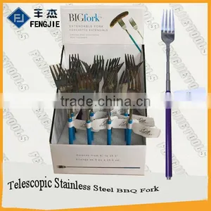 2016 Hot Extendable BBQ Spit Fork thumbnail-5