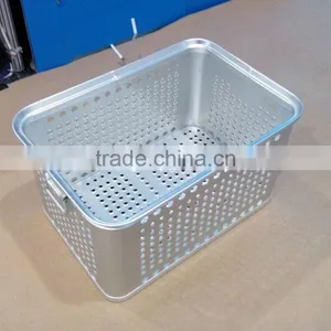 Maritime Seafood Equipment Tooling, Aluminum Basket, Aluminum Storage Basket thumbnail-2