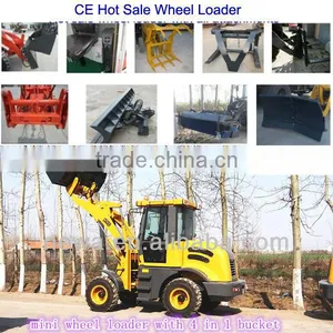 CE 1.2ton Mini Wheel Loader thumbnail-1
