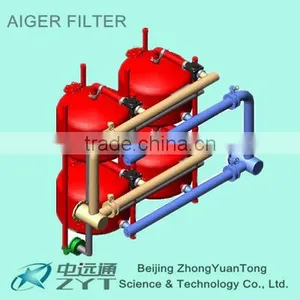 Automatic Backwash Cleaning Quartz Sand Filter for Industry thumbnail-1