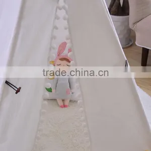 Canvas Material and Soft Toy Style Indoor Children Play Kids Tipi Tent thumbnail-5