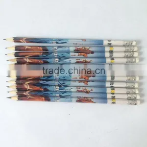 Fashion Yellow Wooden Black Lead Writing Pencil thumbnail-5