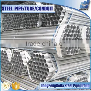 3"1.0mm Building Materials Hot Dip Galvanized Steel Pipe For Greenhouse thumbnail-1