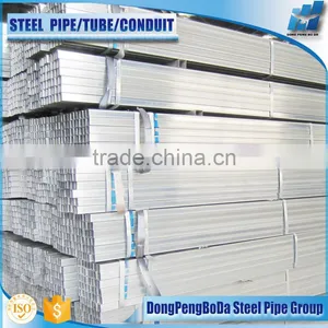 15*15*0.7 Pre-galvanized Rectangular Hollow Sections GI Steel Pipes thumbnail-1