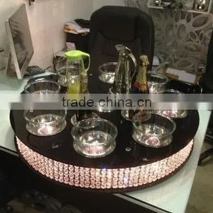 Black Lazy Susan/black Dining Lazy Susan thumbnail-2