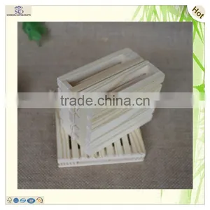 Wholesale Mini Furniture Wood Decor Coaster Pallet thumbnail-1