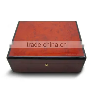 Luxury Gift Wooden Box for Iphone 6, 24k Gold Phone Wood Gift Box Packaging thumbnail-1
