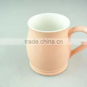Good Quality 480ml Cermaic Coffee Mug, Hot Sale Drum Shaped Color Mug With Cheap Price thumbnail-3