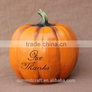 Wholesale Resin Pumpkin Decoration Craft Wholesale Artificial Pumpkins thumbnail-2