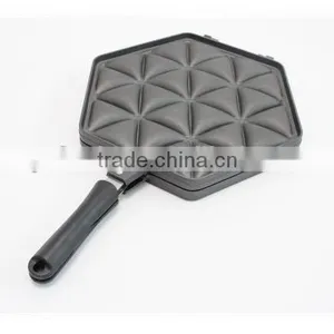 New Design Hexagonal Cast Iron Skillet With Handle thumbnail-1