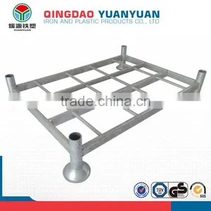 High Quality Metal Tray Mobile Storage Shelf Post Steel Tire Warehouse Heavy Duty Pallet Rack thumbnail-1