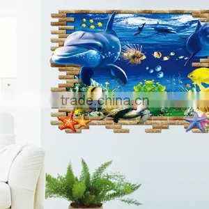 Removable Self Adhesive 3D Wall Paper , Wall Sticker for Kids thumbnail-2