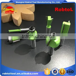 Factory Wood Router Bit Set 6pc 8mm Shank for Woodworking Tungsten Carbide End Mill Cutting CNC Carved Engraving Milling Cutter thumbnail-4